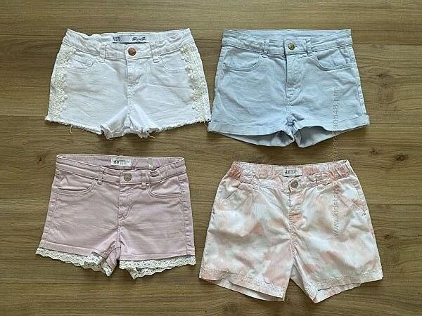 Шорти Джинс H&M 7-9 р 134-140 см