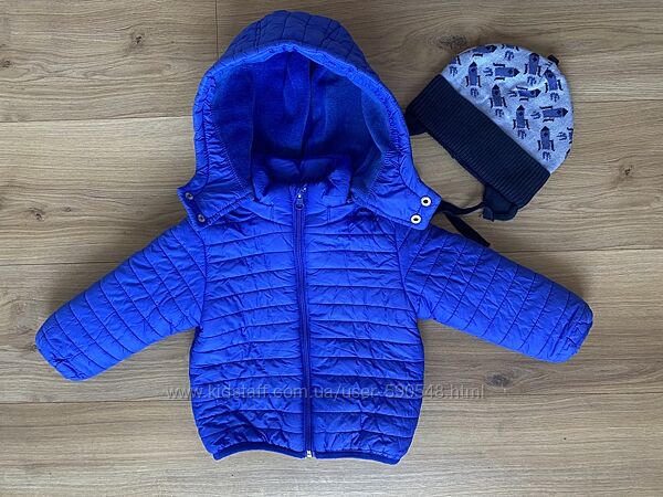 Курточка демі 86-92 см 1-2 роки в подарунок шапочка