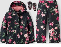 Зимовий комбінезон для дівчинки на зріст 116-122 см