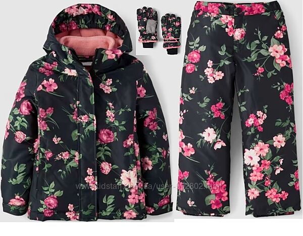 Зимовий комбінезон для дівчинки на зріст 116-122 см