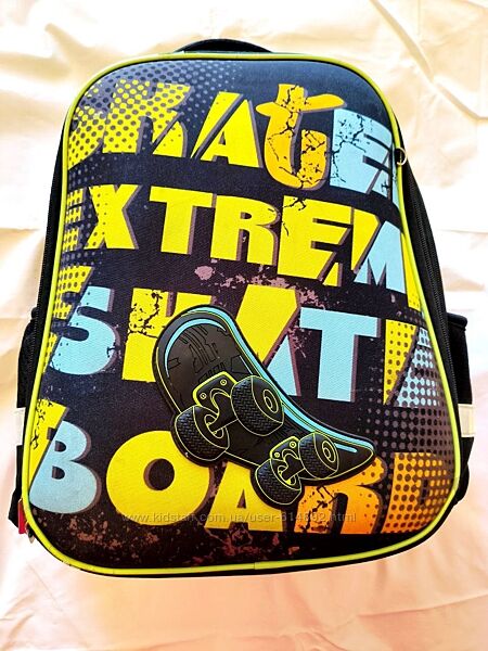 Рюкзак шкільний каркасний тверда спинка 38х33х12 см