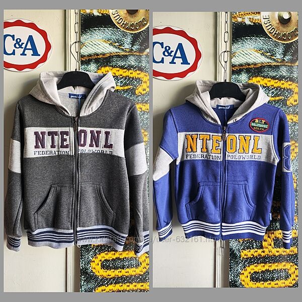 Толстовка теплая р.134-152