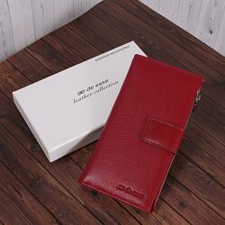 Гаманець жіночий шкіряний De Esse  три кольори 