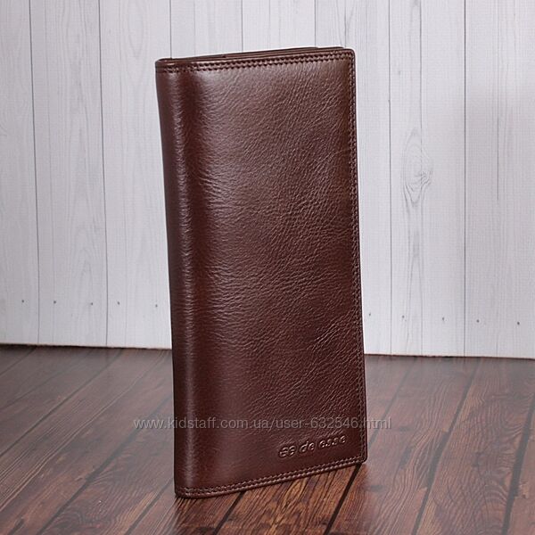 Портмоне чоловіче шкіряне De Esse під телефон вертикальне