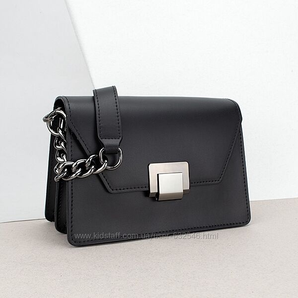 Сумка жіноча італійська шкіряна маленька через плече