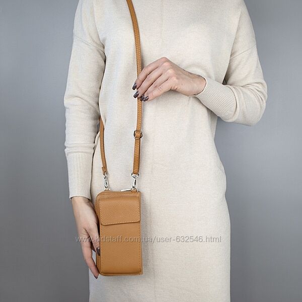 Гаманець з чохлом для телефону з ручкою на плече Virginia Conti