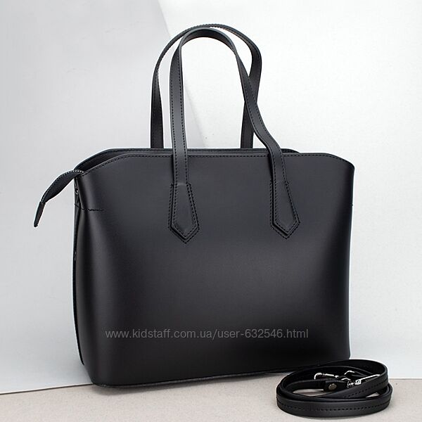 Сумка жіноча шкіряна з 2 ручками Virginia Conti офісна