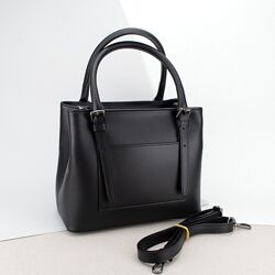 Сумка жіноча шкіряна з 2 ручками Virginia Conti офісна 