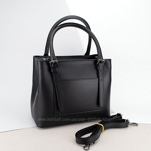 Сумка жіноча шкіряна з 2 ручками Virginia Conti офісна 