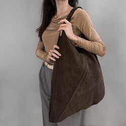 Шопер жіночий замшевий Virginia Conti з гаманцем