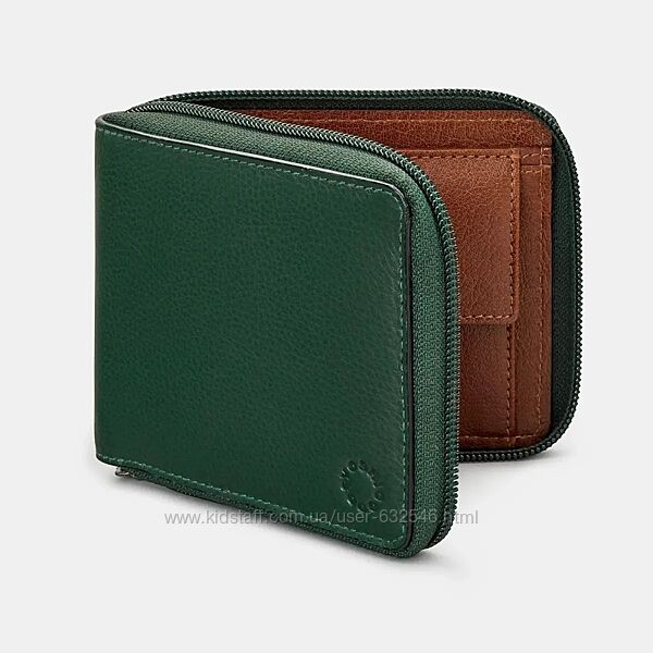 Гаманець чоловічий маленького розміру на блискавці Yoshi