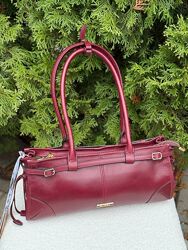 Сумка шкіряна жіноча довгі ручки Karya 