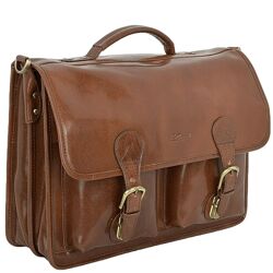 Великий шкіряний портфель Ashwood Leather 