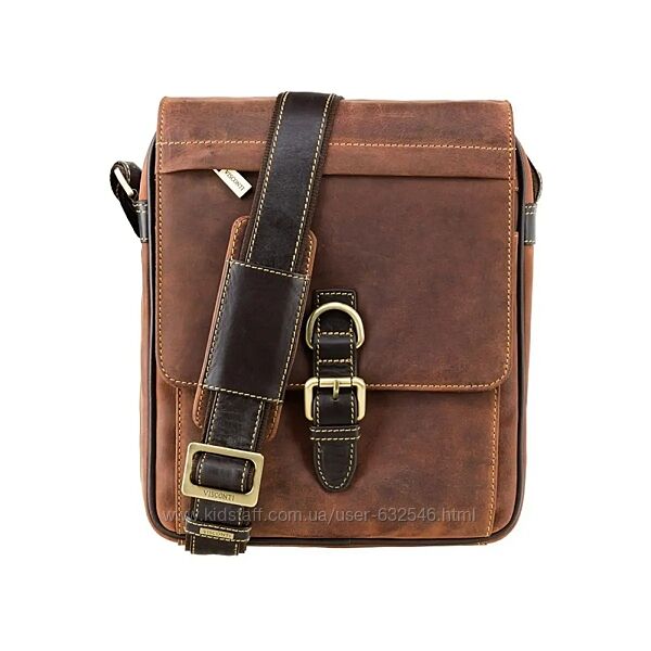 Вертикальна сумка для чоловіка через плече Visconti 