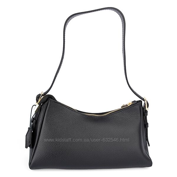 Жіноча шкіряна сумка-багет Virginia Conti 