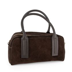 Сумка жіноча замшева Virginia Conti зі шкіряними ручками