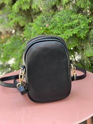 Шкіряні сумочки під телефон Італія