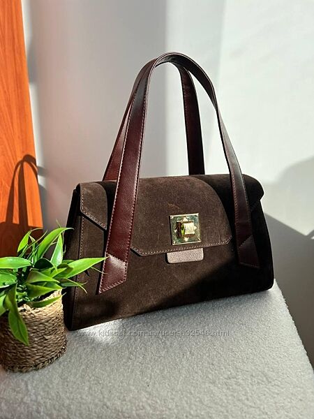 Жіночі шкіряні сумки з довгими ручками Karya