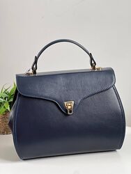 Сумка жіноча шкіряна на замочку Karya 