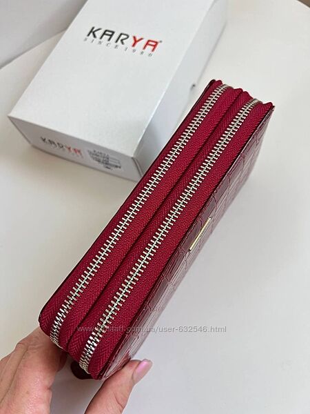 Великі жіночі гаманці на дві блискавки