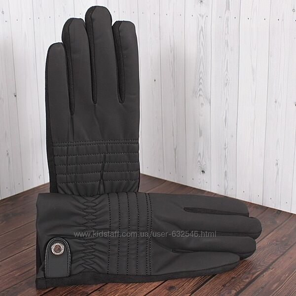 Чоловічі текстильні рукавички з водонепроникною тканиною