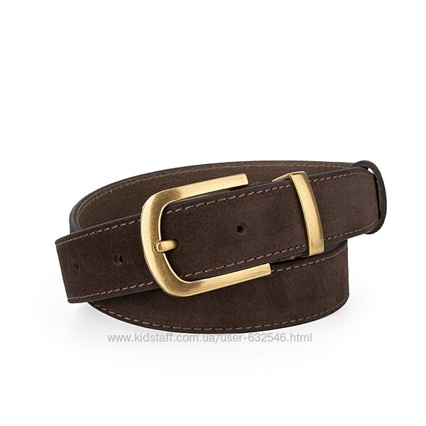 Ремінь жіночий замшевий JK зі срібною пряжкою 105 см