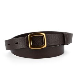 Ремінь шкіряний жіночий вузький НС