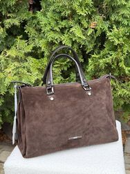 Сумка жіноча замша та натуральна шкіра Karya 