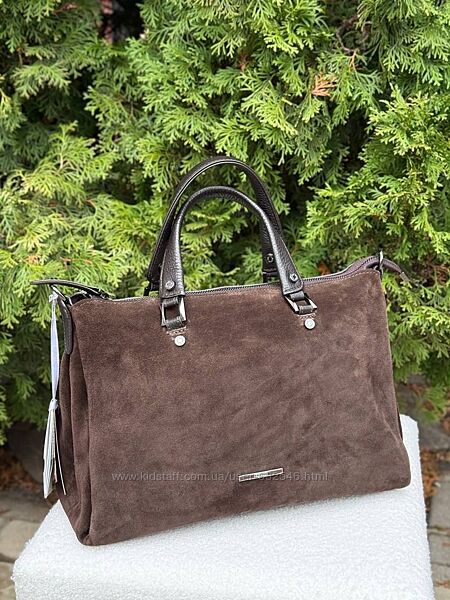 Сумка жіноча замша та натуральна шкіра Karya 