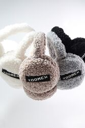 Теплі навушники Тедді  з написом Zoomer