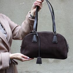 Замшеві сумочки з довгими ручками De esse