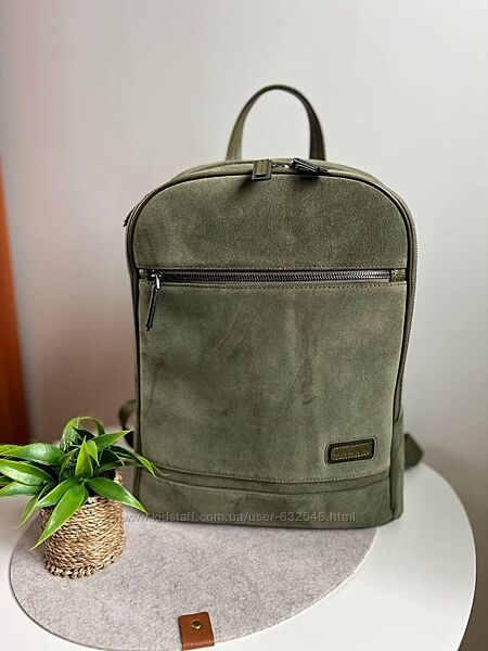 Чоловічі рюкзаки з натуральної замші Karya