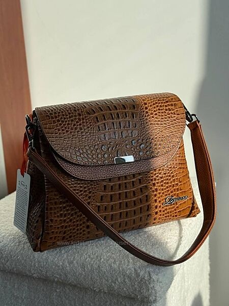 Сумка жіноча Десісан Натуральна шкіра 