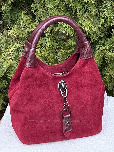 Сумочки жіночі з натуральної замші
