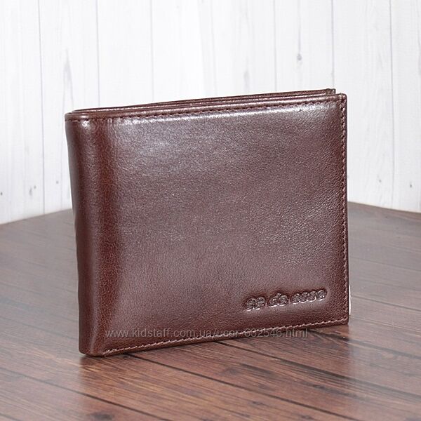 Гаманці чоловічі на магніті De esse шкіряні