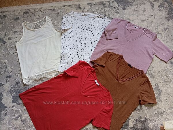 мои фирменные футболки, р. S