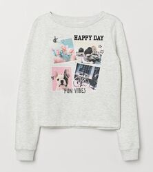 Товстовка з принтом від H&M