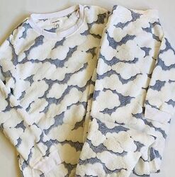 Піжама жіноча. Теплий плюшовий домашній костюм Primark