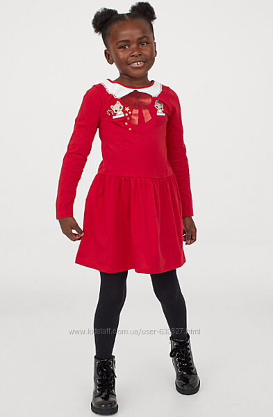 Новорічна сукня для дівчинки H&M 86, 92 р
