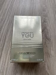 Stronger with you Leather Emporio Armani 100 мл