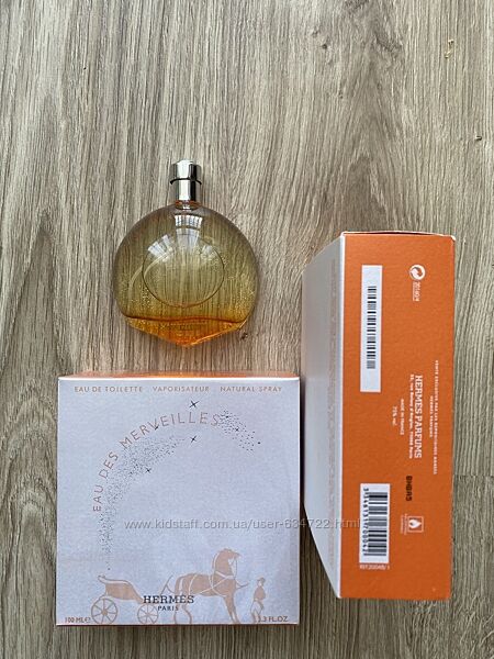 Eau des merveilles 100 мл Hermes