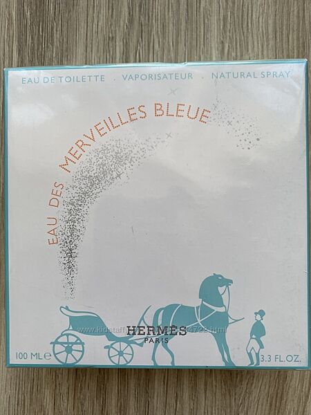 Eau des merveilles bleue 100мл Hermes 