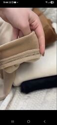 Лосины рубчик з вельвет ефектом на флісі Размер 42-44, 46-48, 50-52