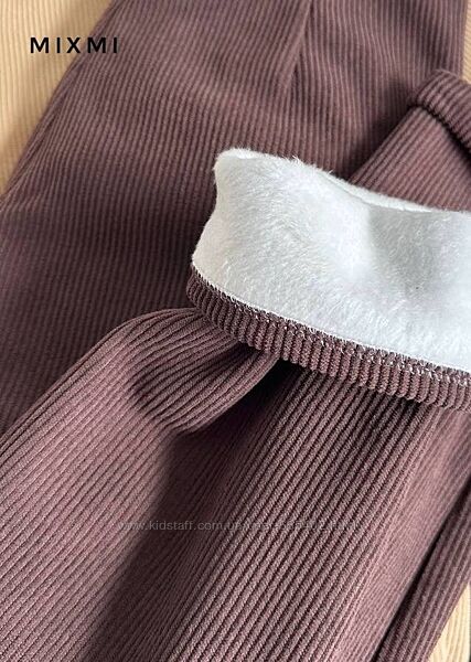 Вельветовые штаны на флисе размер 42-44, 44-46, 48-50 замеры