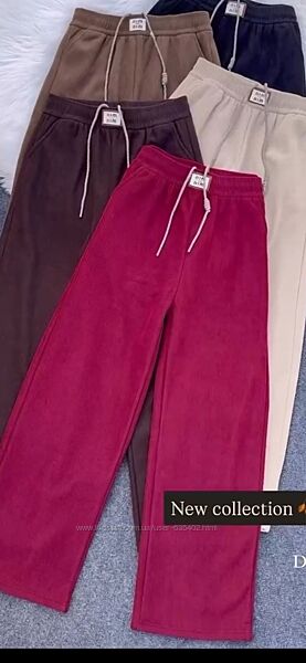 Штаны прямые вельвет на флисе размер 42-44, 46-48, 50-52
