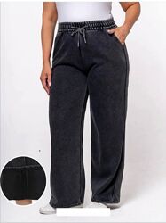 Штаны трикотаж варенка на флисе размер 44-46,50-52,54-56  Замеры 