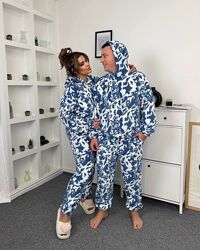 Пижама унисекс пушистая махра Размер46-48, 50-52, 54-56