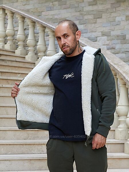 Зимний костюм на флисе овчина размер от 44 до 66 Замеры