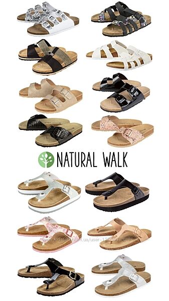 Лідер серед жіночого літнього взуття - NATURAL WALK by ESMARA та Oyanda