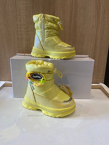 Зимові дитячі чобітки на овчині